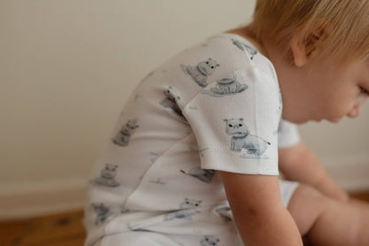 Baby Hippo Organic Romper