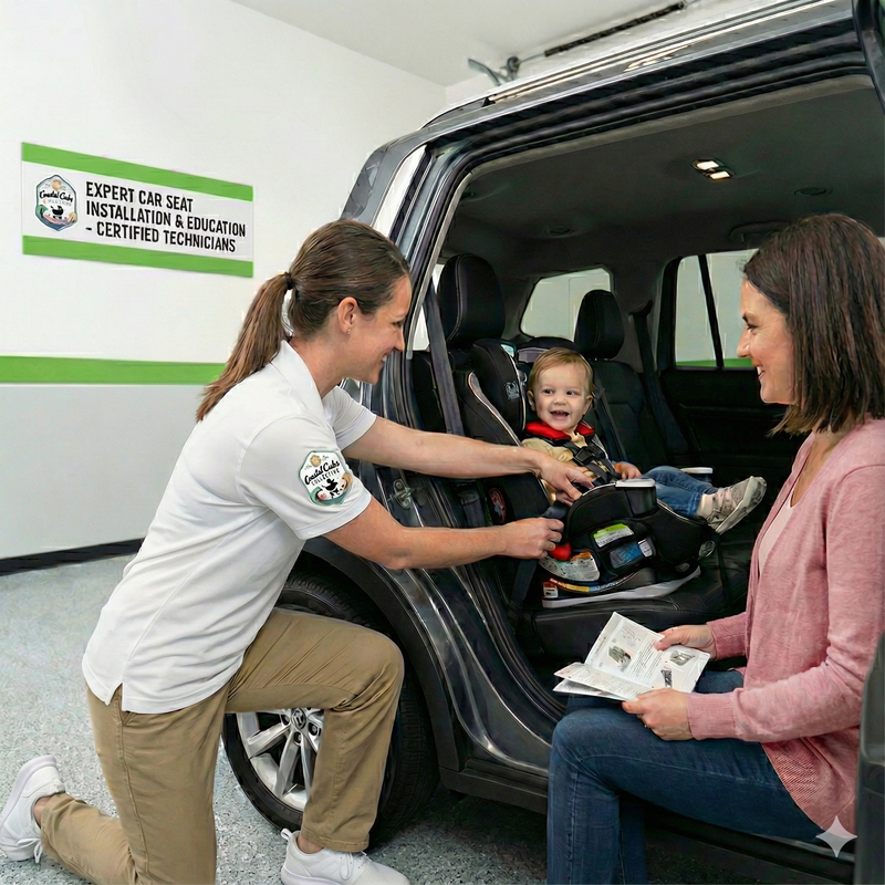 CPST certified car seat installation and safety education in Orange County