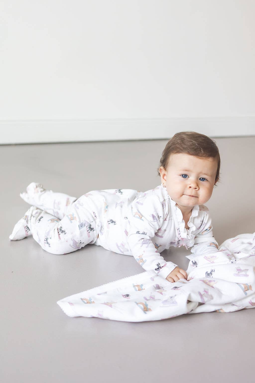 Ski Pups Pima Baby Onesies