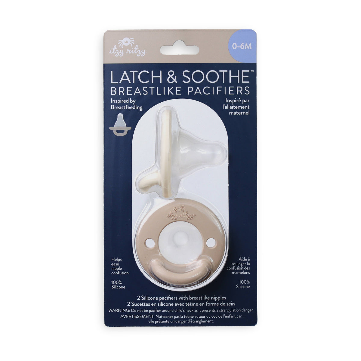 Latch & Soothe™ Breastlike Pacifier