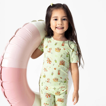 Capybara Pjs Short Set