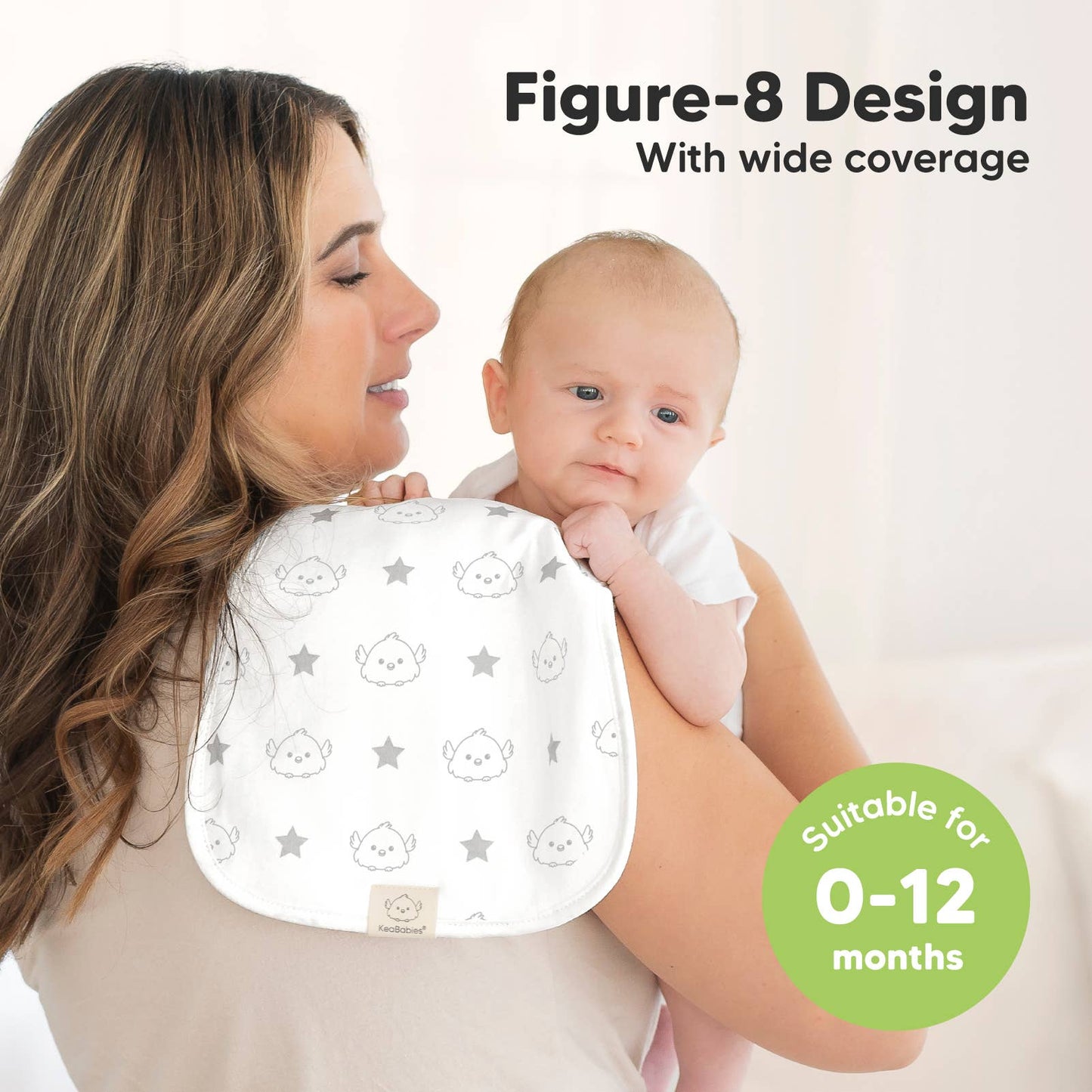 Constellation 5-Pack Burp Cloths