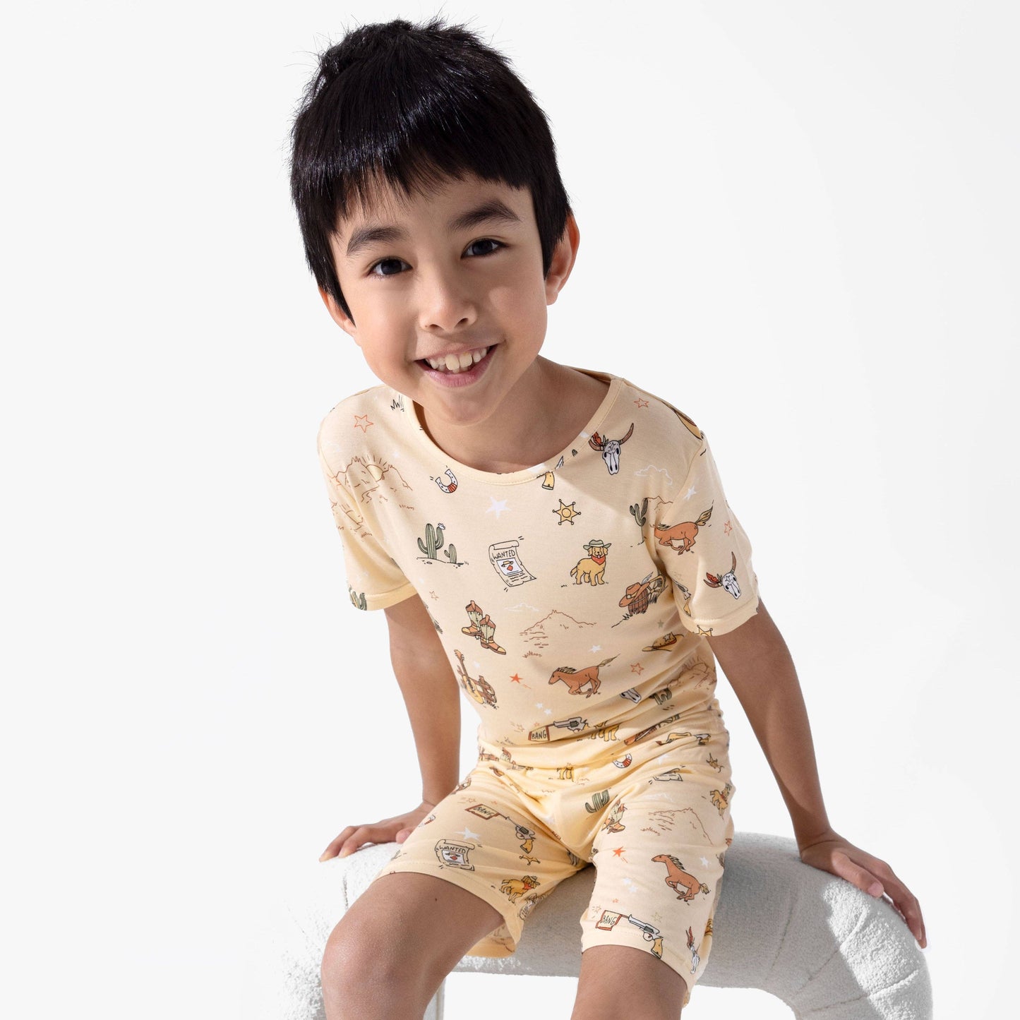 Cowboy Pjs Short Set