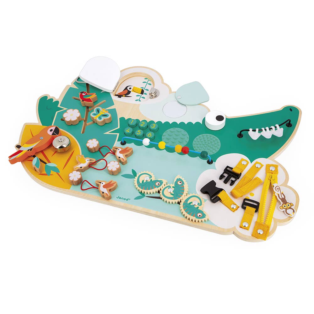 Crocodile Multi-Activity Busy Board