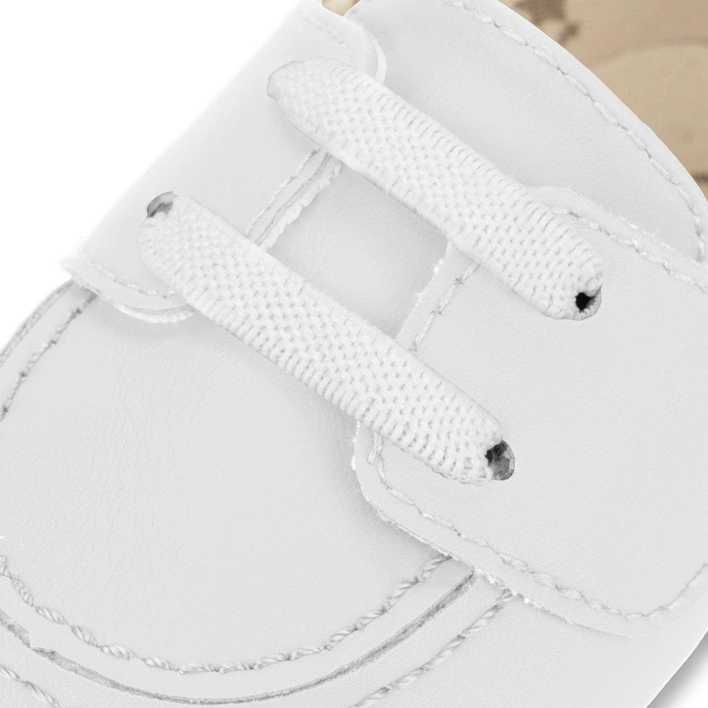 Baby Boat Shoe Snowy White