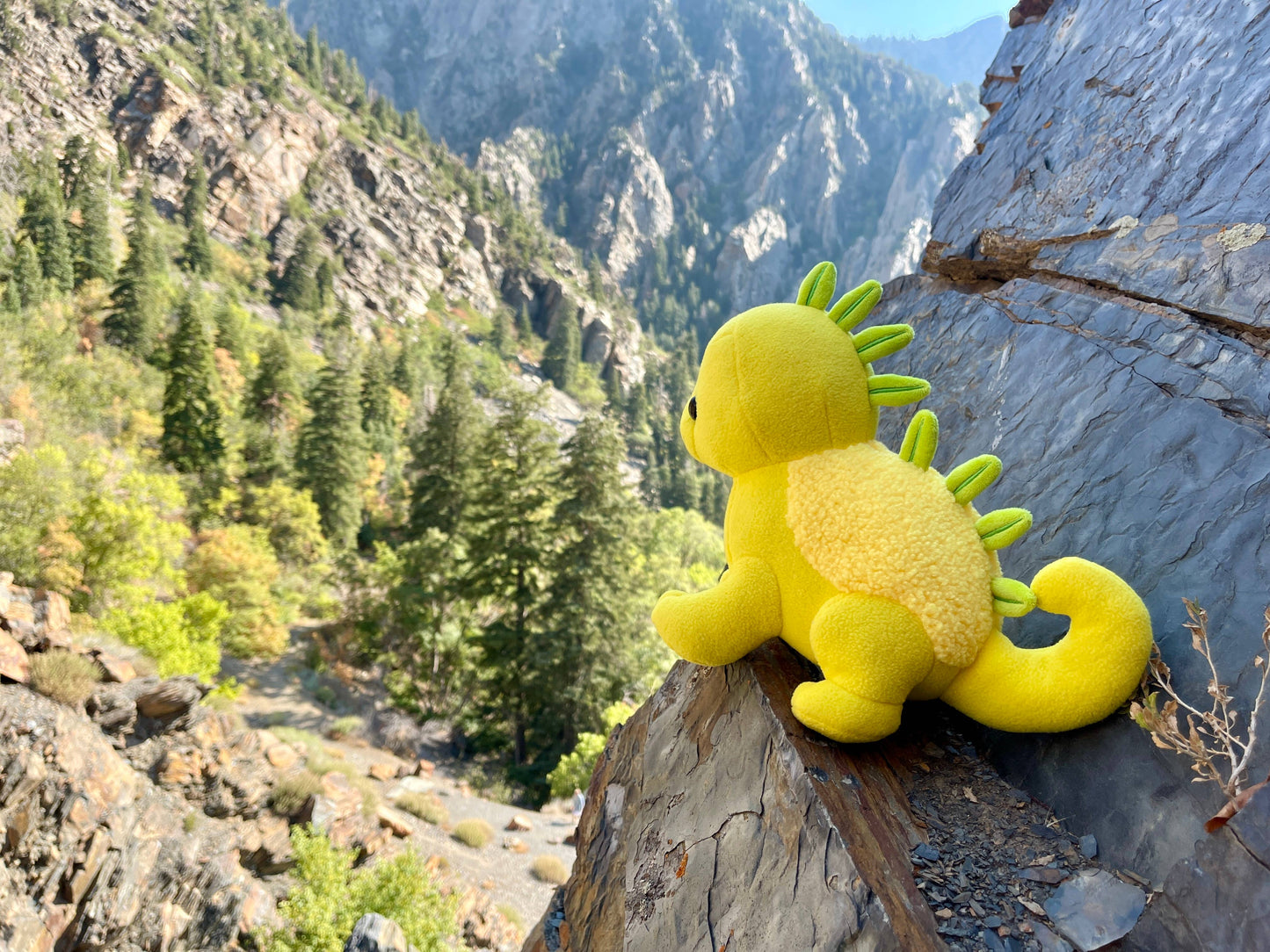 Lemon Newt Lizard Fantasy Plush 10"
