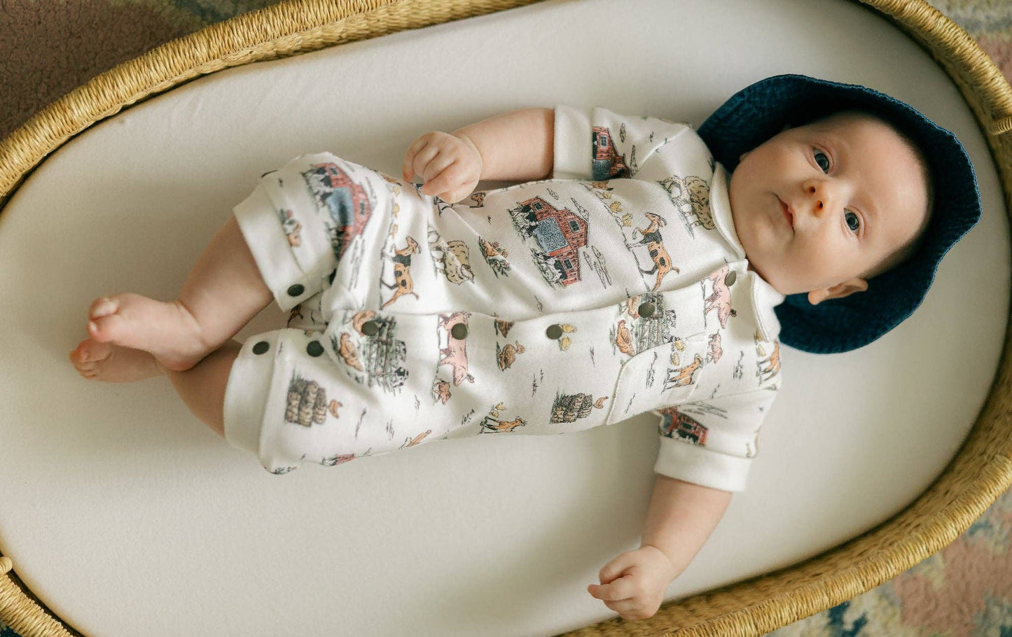 Farm Friends Organic Romper