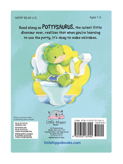 Pottysaurus Book