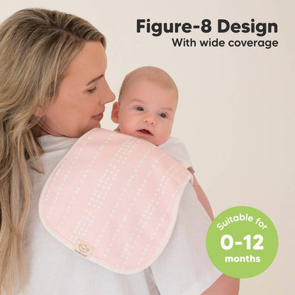 Sweet Charm 5-Pack Burp Cloths