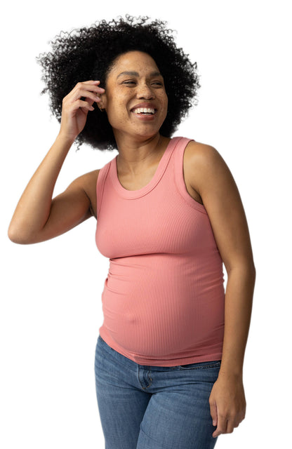 Maternity Seamless Rib Tank