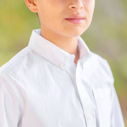 Poplin Button Down Shirt