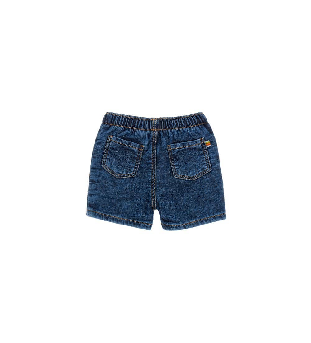 Denim Cotton Shorts