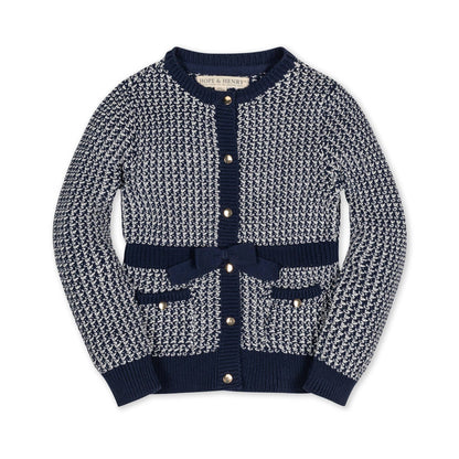 Organic Tweed Cardigan