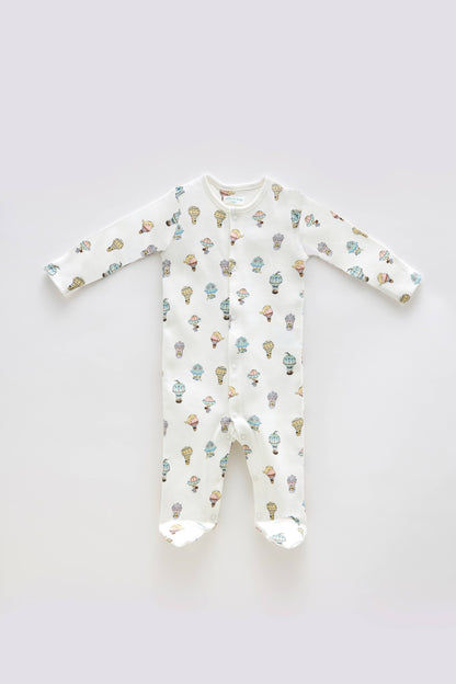 Cappadocia Baby Footed Onesie
