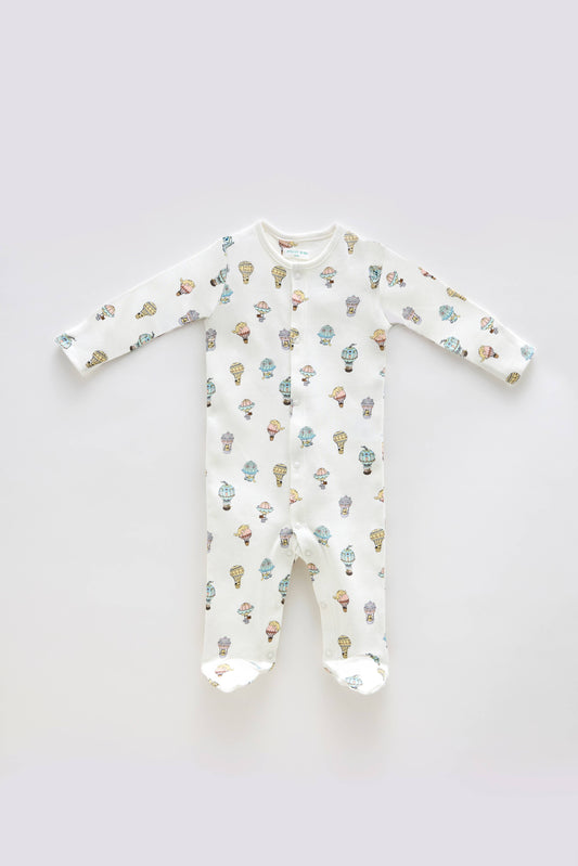 Cappadocia Baby Footed Onesie