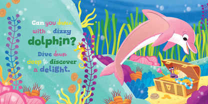 Tickle a Turtle Sensory Board Book