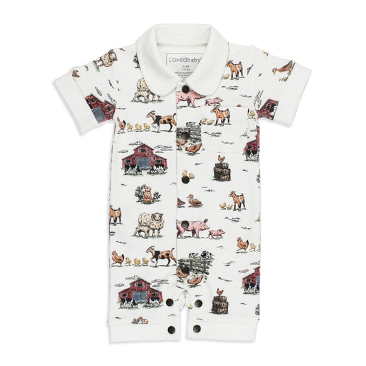 Farm Friends Organic Romper