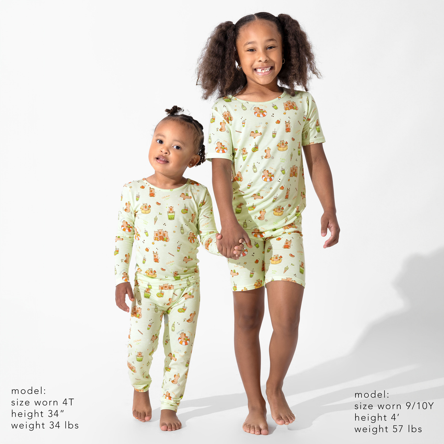 Capybara Pjs Short Set