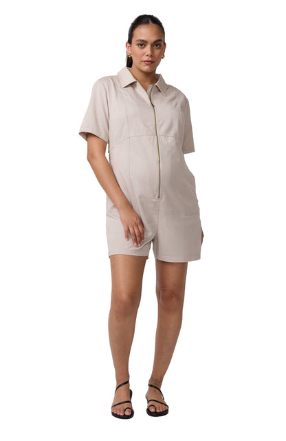 The Short Maternity Coverall
