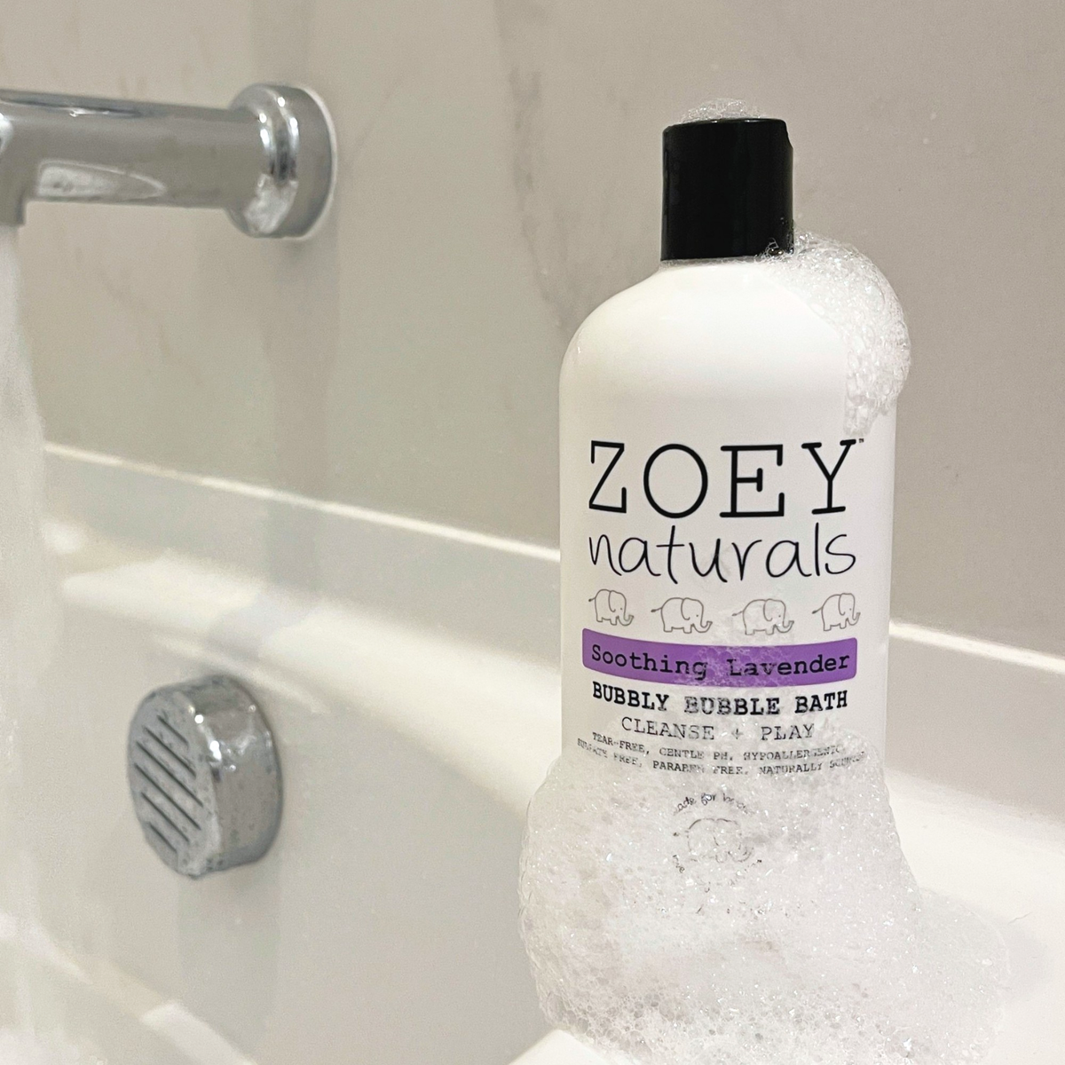 Soothing Lavender Bubbly Bubble Bath - Tear-Free