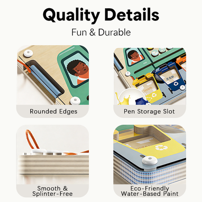 Topbright! Waste Sorter Magnetic Maze Board