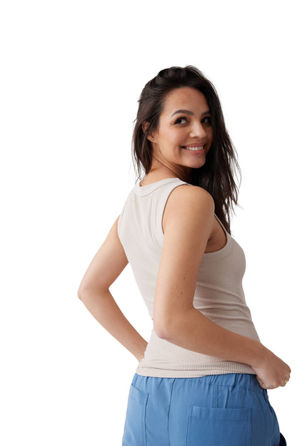 Maternity Seamless Rib Tank