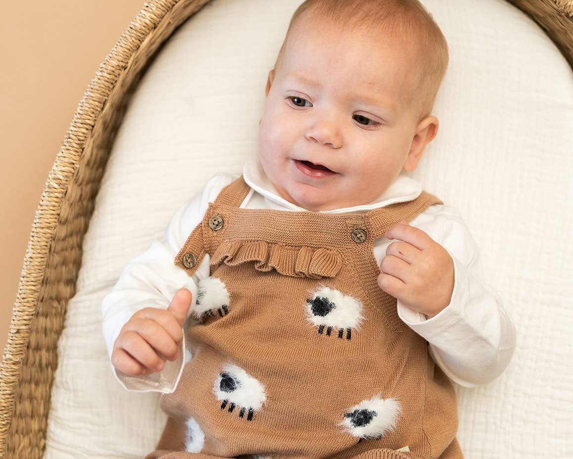 Sheep Knit Dress Set