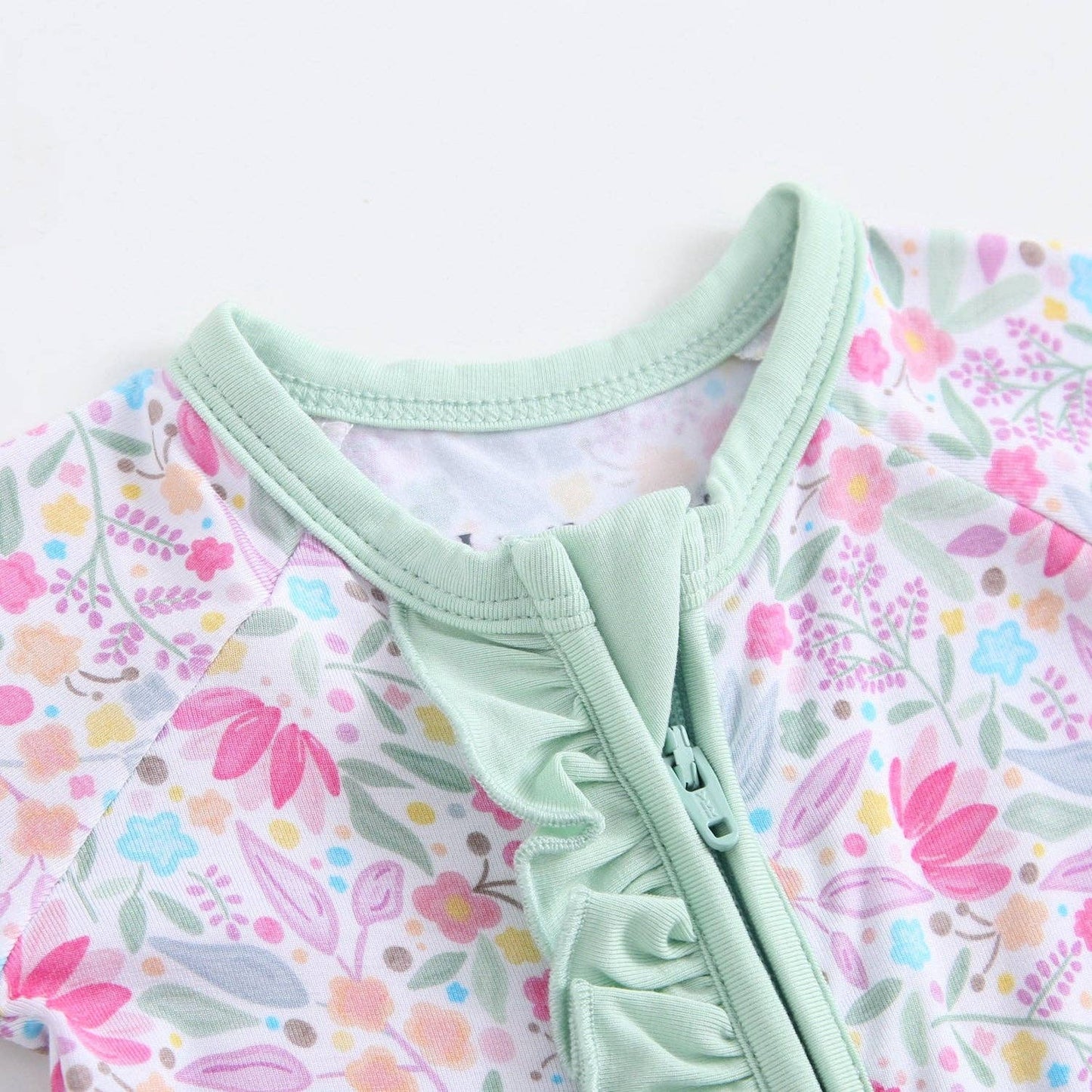 Tiny Blooms Ruffled Pjs