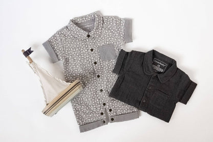 Blueberry Floral Muslin Coverall