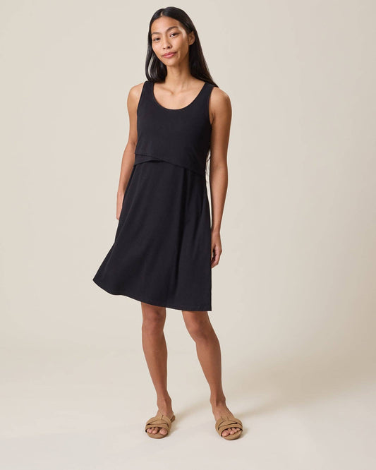 Penelope Crossover Nursing Dress