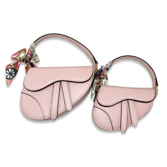 Saddle Purse with Scarf