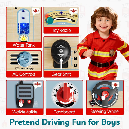 Topbright! Firetruck Busy Board