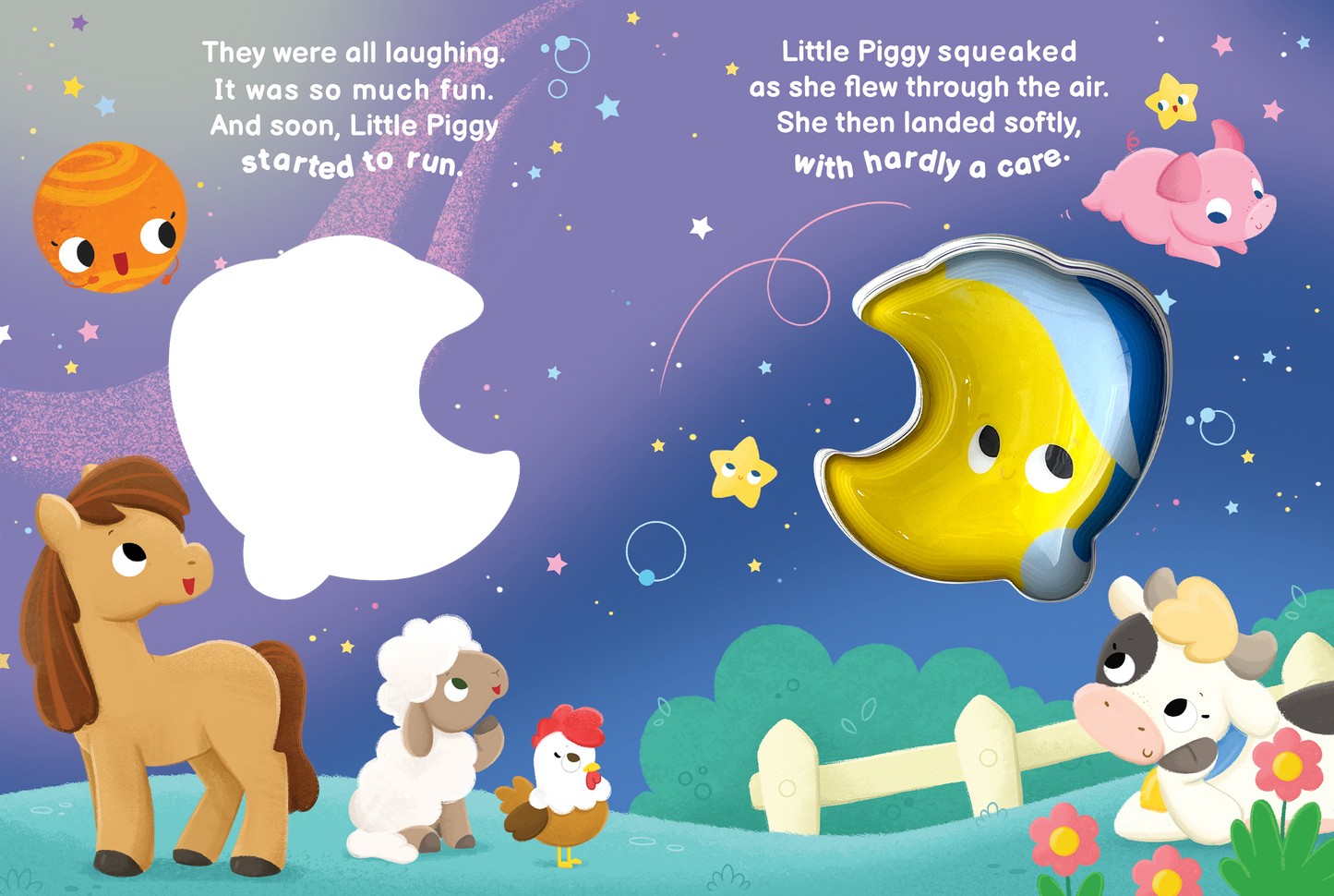 Over the Moon Light-Up Board Book