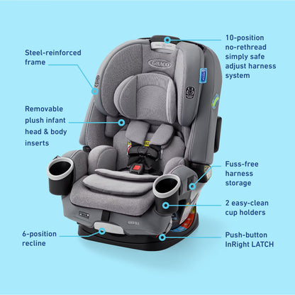 Graco 4Ever® DLX 4-in-1 Car Seat