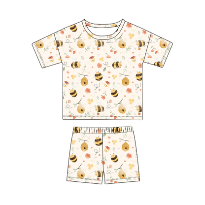 Honey Bee Boxy Tee & Short Set
