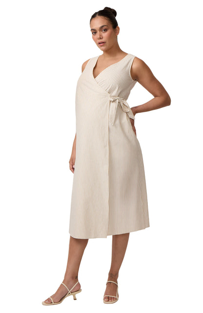 Côte Linen Maternity Dress