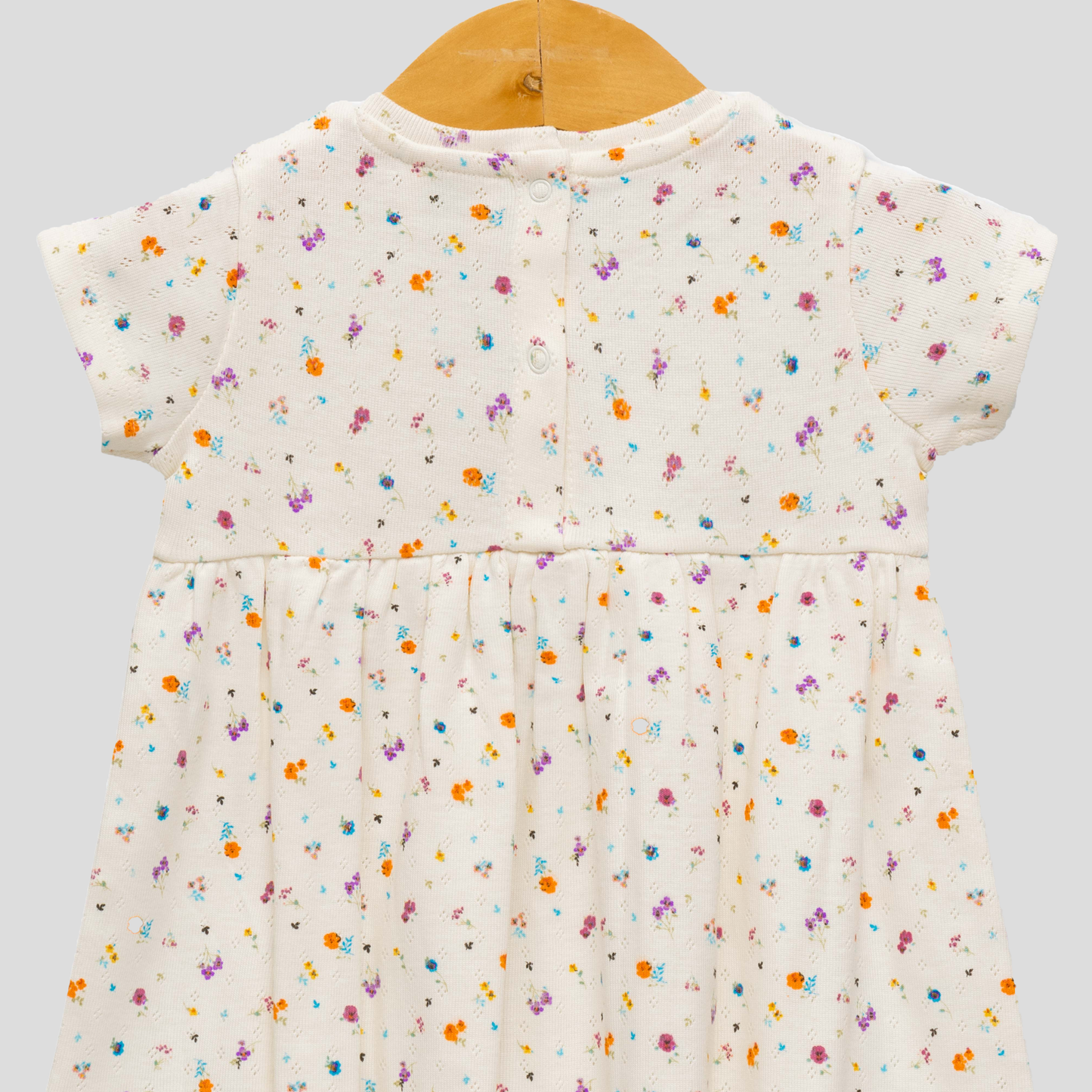 Floral Flair Dress with Bow
