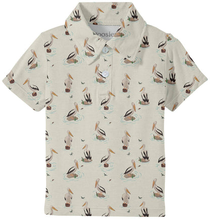 Coastal Pelicans - SS Polo Shirt