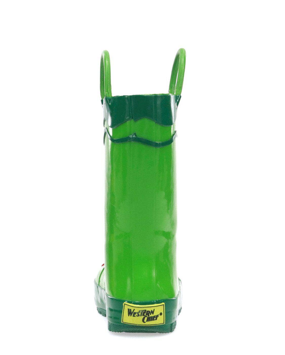 Kids Fritz Frog Rain Boot - Green - Green / 12 Little Kid