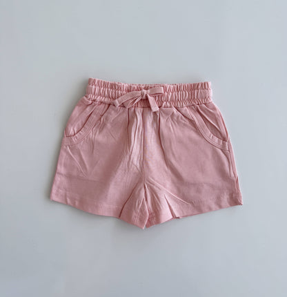 Organic Cotton Shorts - Pink