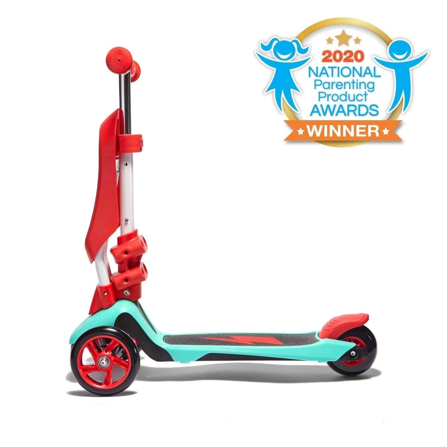 Red SVOLTA Ace 2-in-1 Scooter