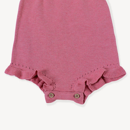 Rose Heather Romper 3 Piece Set