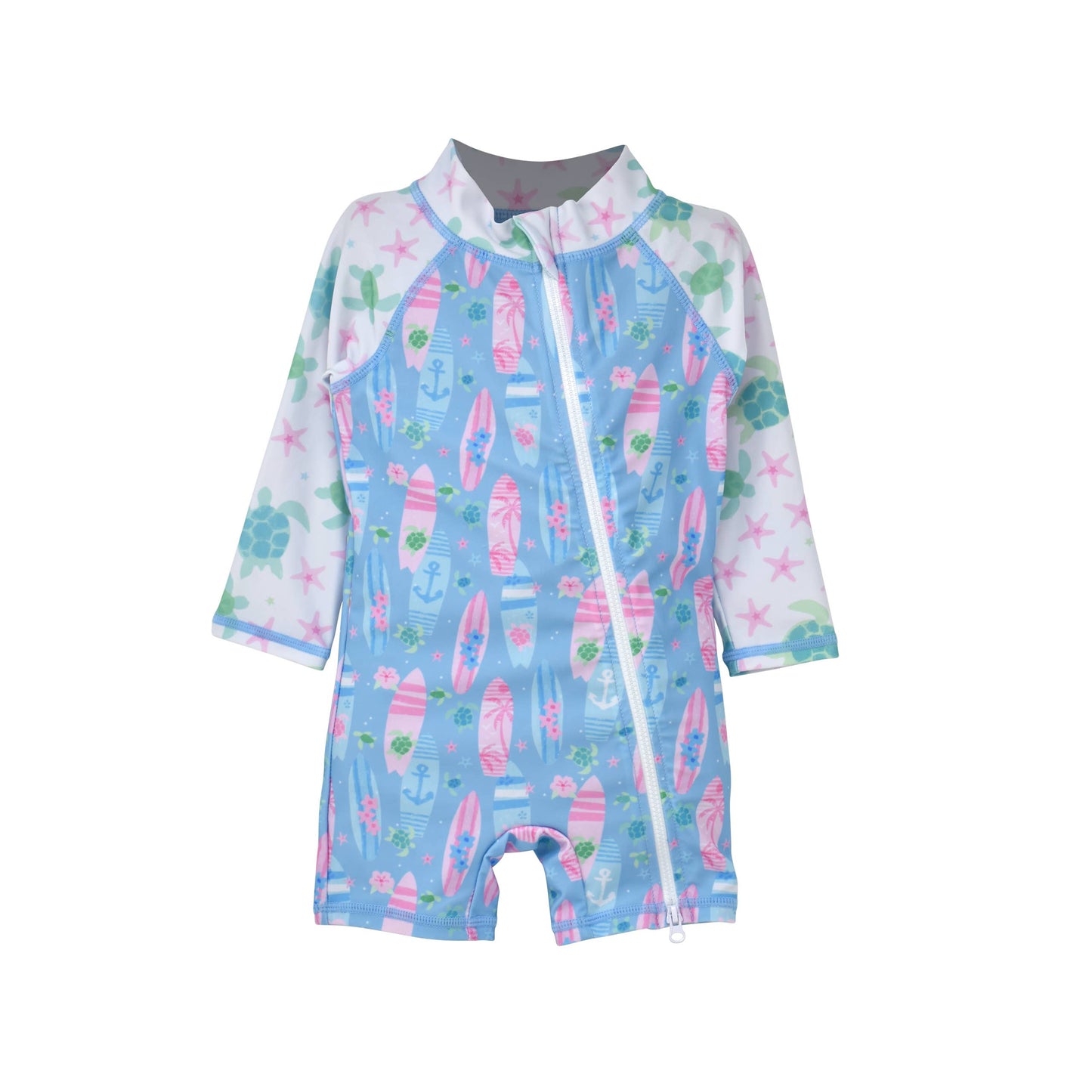 Kids UPF50+ Shortie Surf Swimsuit for Boys and Girls (H)