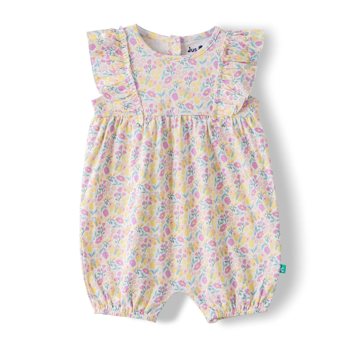 Floral Ruffle Romper