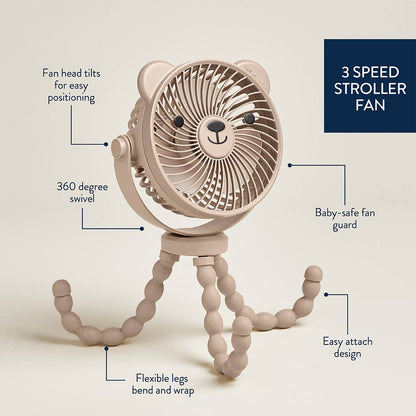 Breeze 3-Speed Stroller Fan™