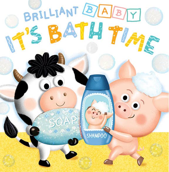 Brilliant Baby: It's Bath Time Book