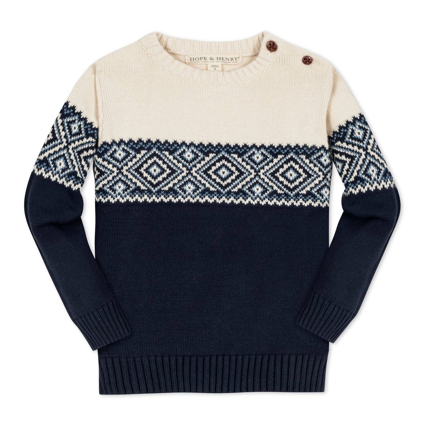 Organic Crew Neck Sweater