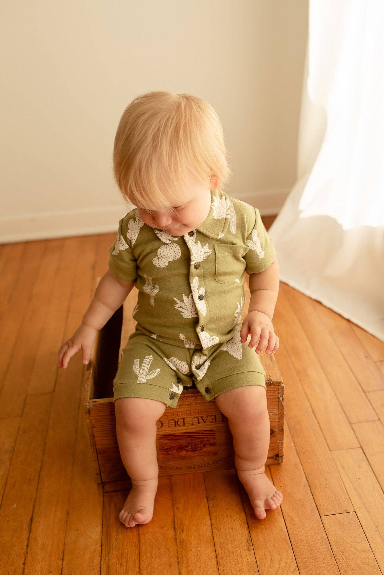 Sage Cactus Coverall