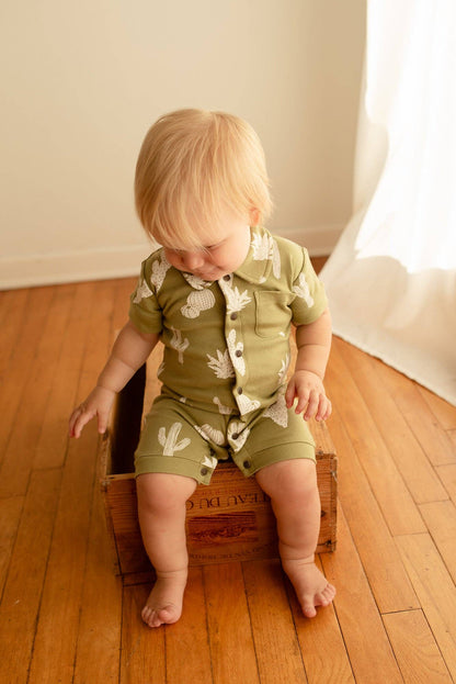 Sage Cactus Coverall