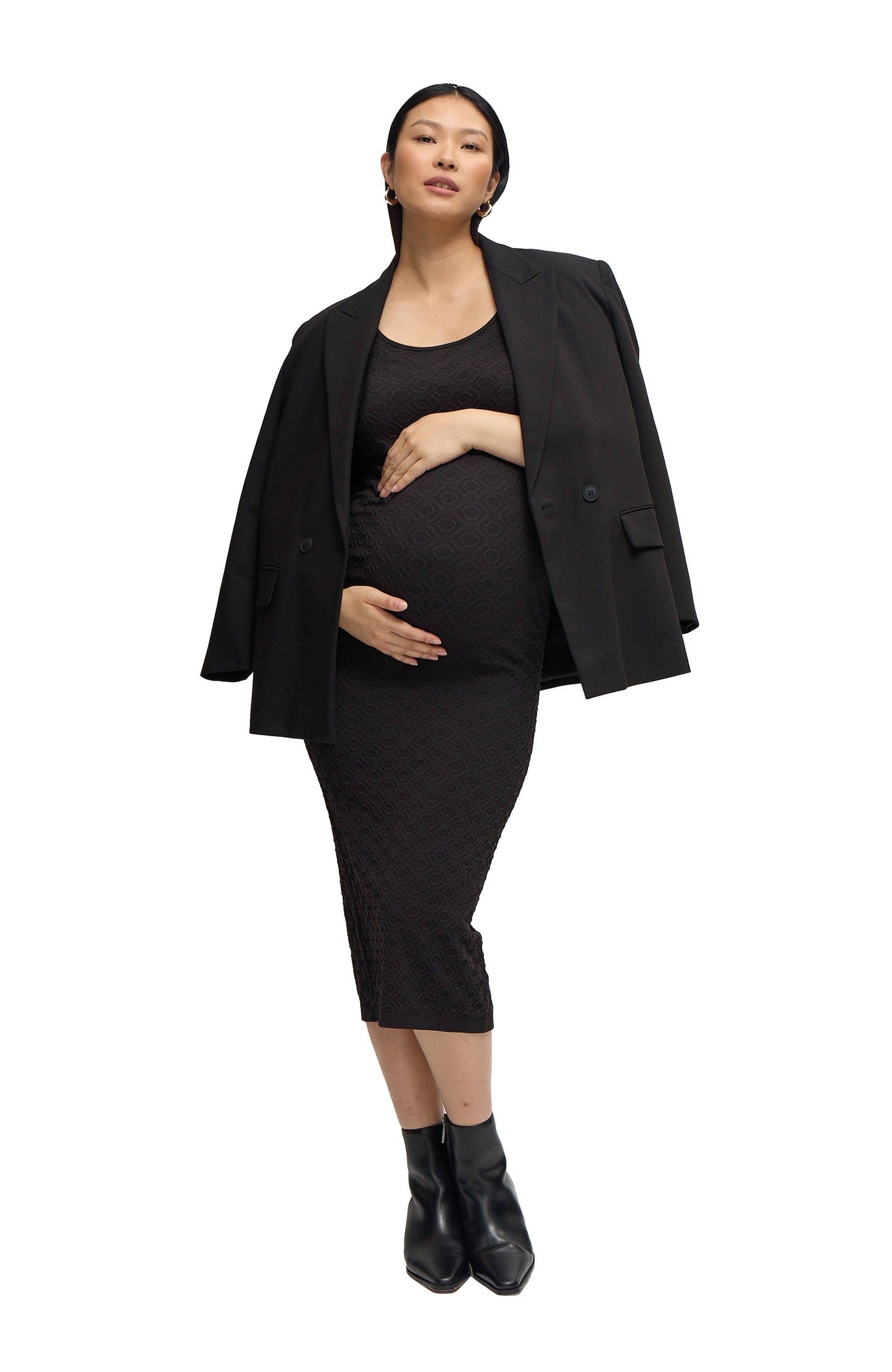 The Modern Muse Bodycon Midi Dress